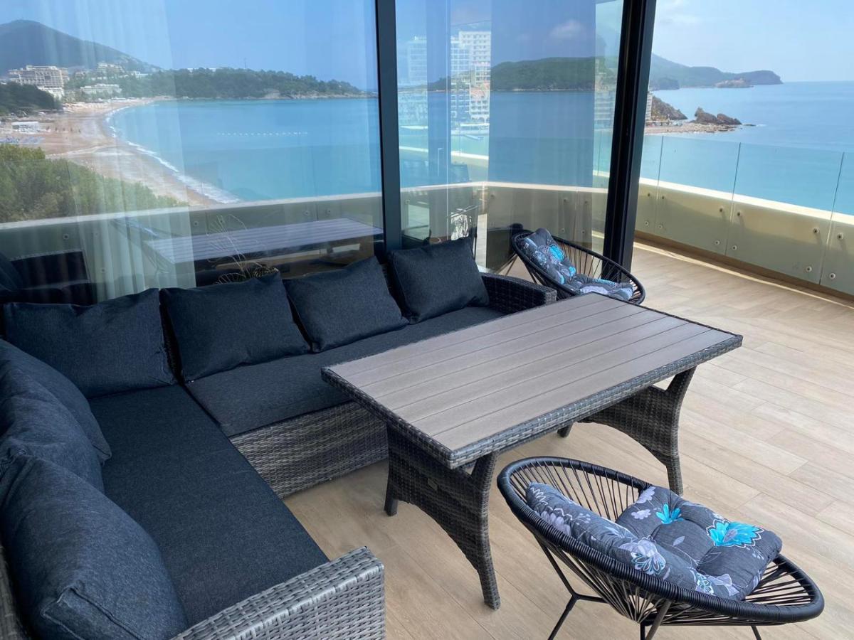 Beachfront Luxury Apartment Budva Bagian luar foto
