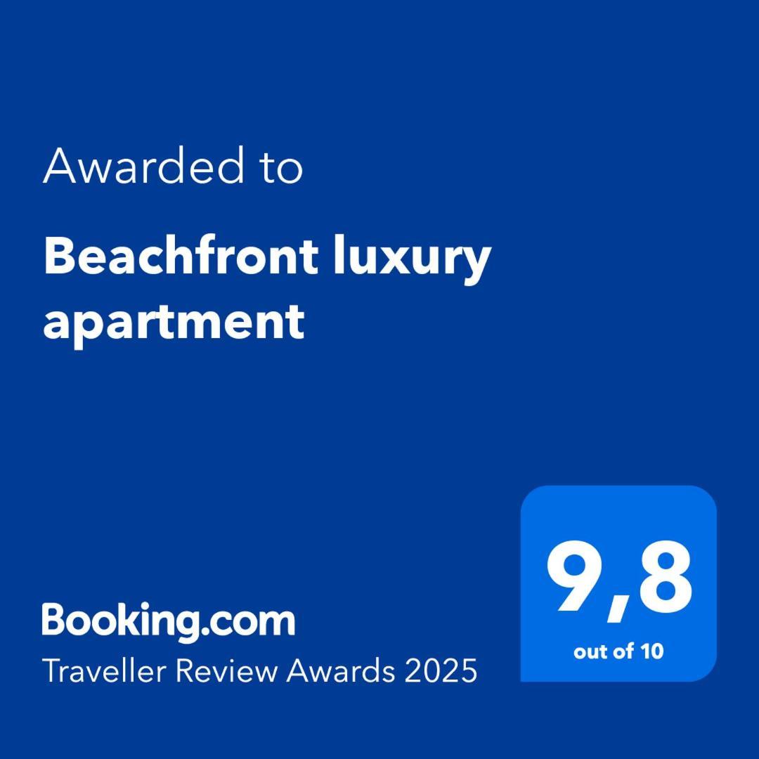 Beachfront Luxury Apartment Budva Bagian luar foto