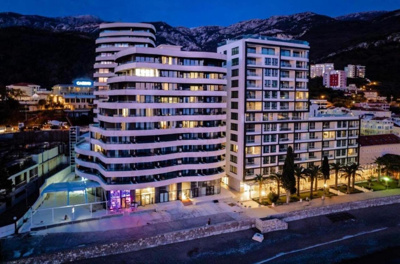 Beachfront Luxury Apartment Budva Bagian luar foto